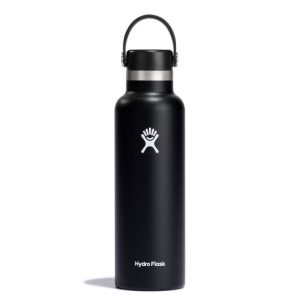 21 Oz Standard Mouth Bottle With Flex Cap - Black