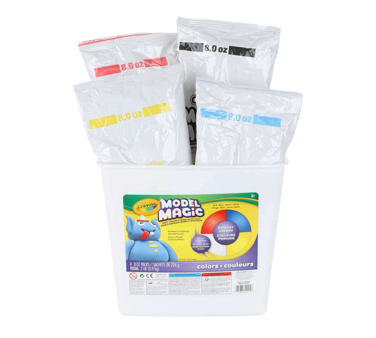 Model Magic 2lb Resealable Storage Container, Primary Colors – SFi Africa