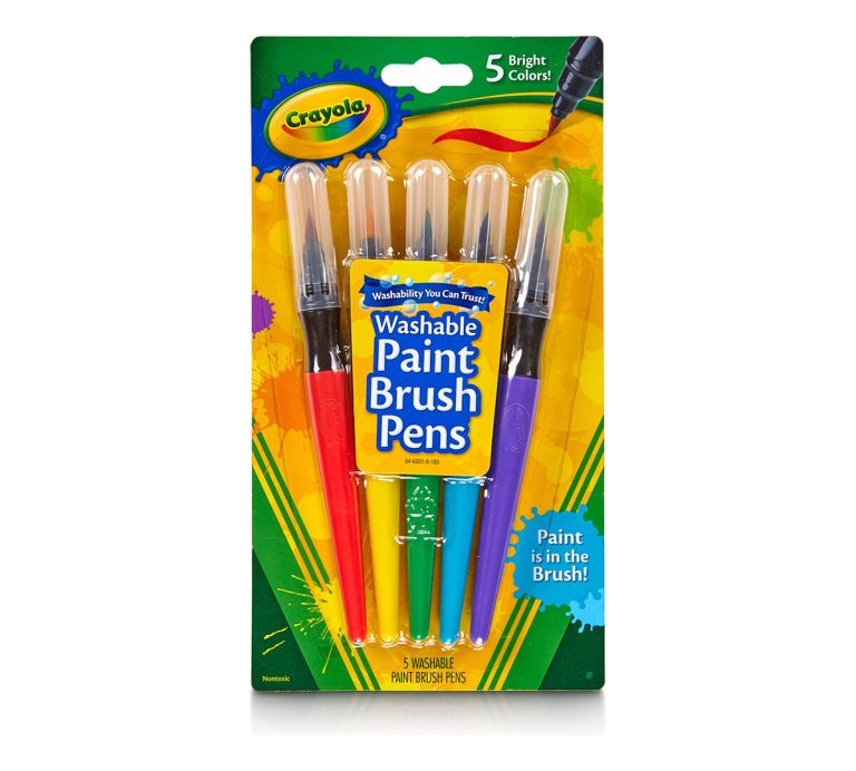Paint Brush Pens, Classic 5 Count