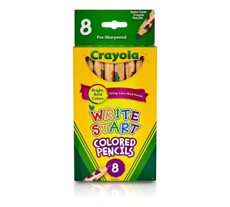 Write Start Colored Pencils 8 ct